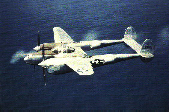 P-38 Good firepower, long legs