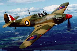 Hurricane MKII good turnfighter, but slow
