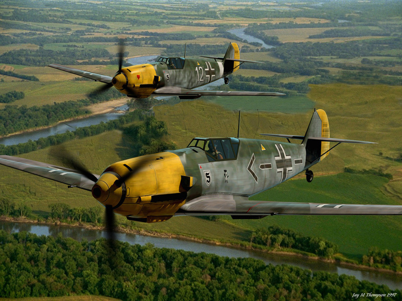 Me-109's good turnfighters with great climbrate